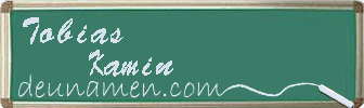 Tobias Kamin Visitenkarte